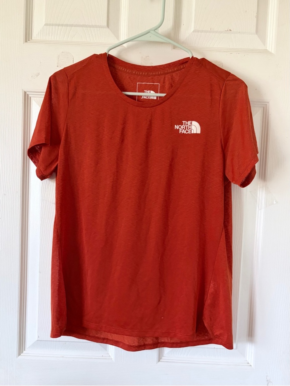 The North Face Women's Short Sleeve Tee in Red